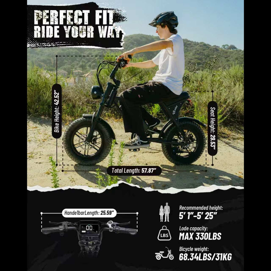 Mini V8 Electric Bike