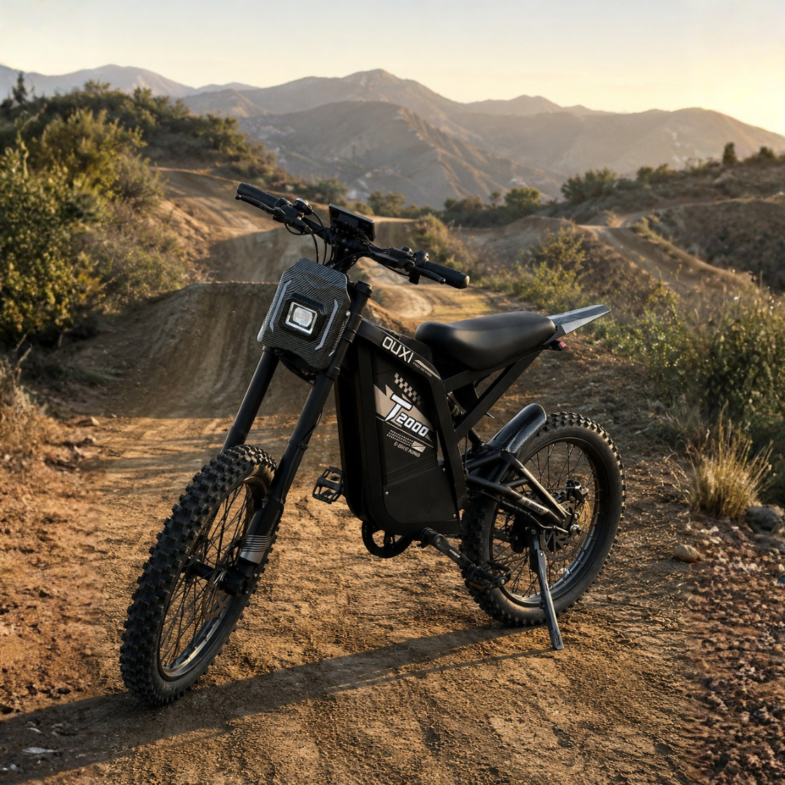 T2000 Electric Dirt Bike-Style E-Bike