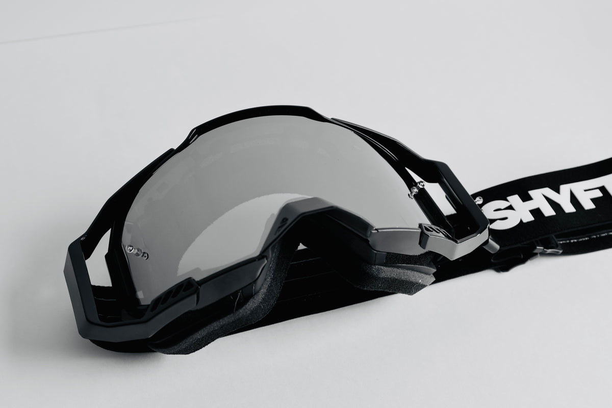 SHYFTWORKS Moto Goggles (blackout edition)