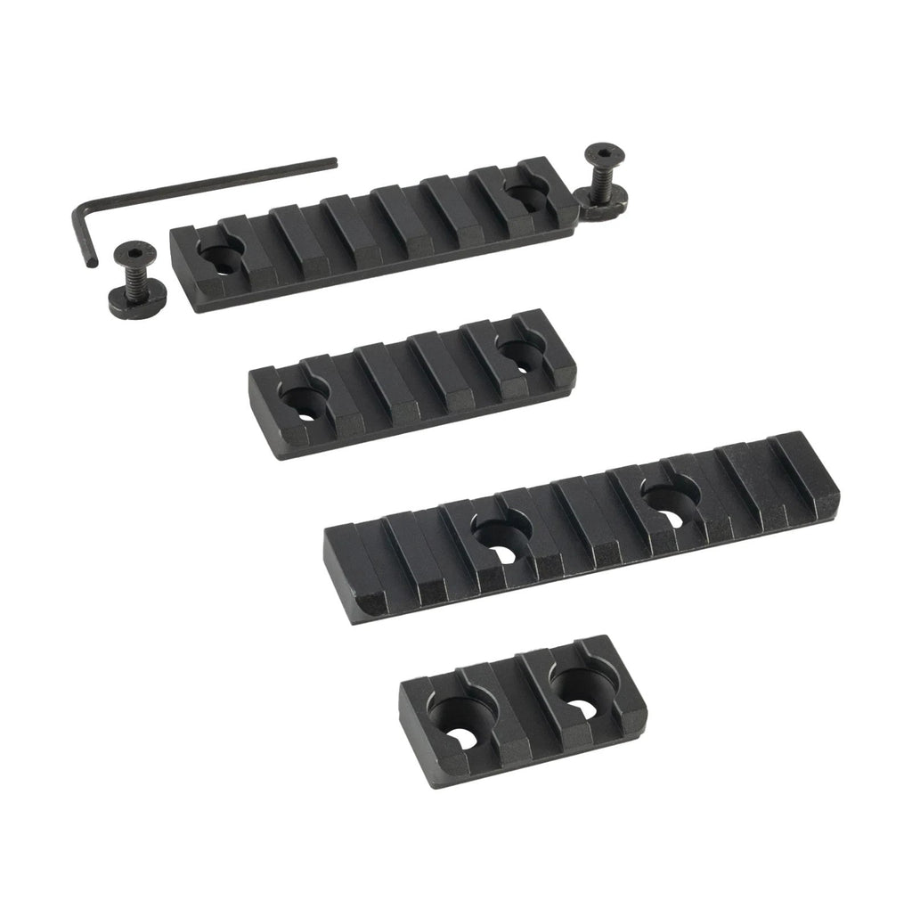LINKOGEAR MLOK-Style Picatinny Rail 3-7 Slot 6061-T6 Aluminum + Hardware Tool