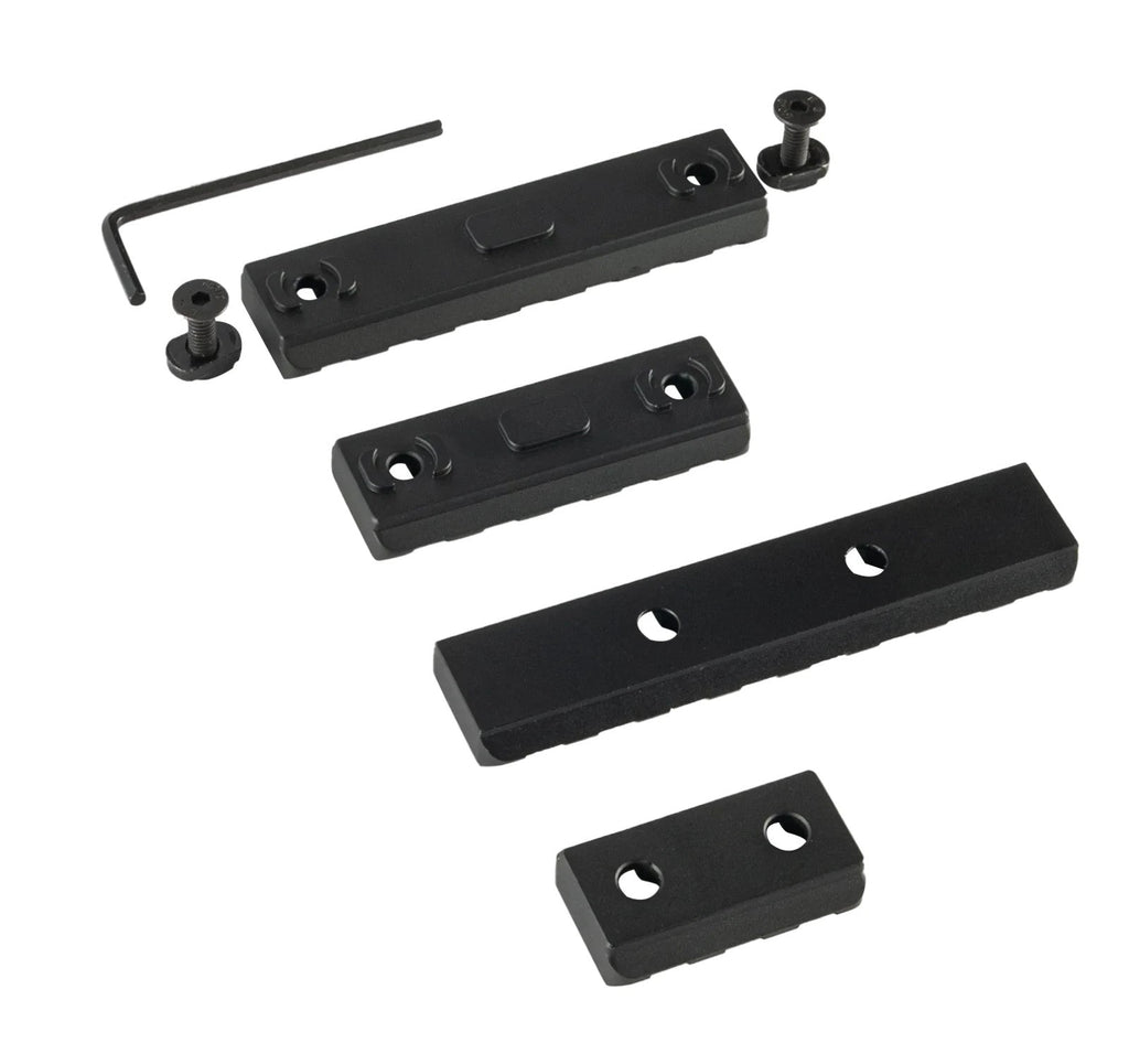 LINKOGEAR MLOK-Style Picatinny Rail 3-7 Slot 6061-T6 Aluminum + Hardware Tool