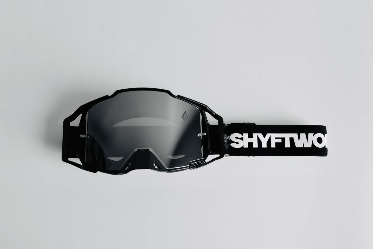 SHYFTWORKS Moto Goggles (blackout edition)