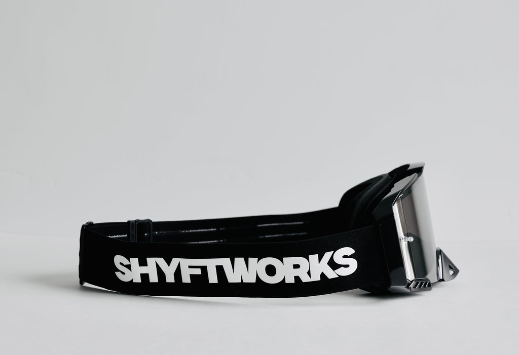 SHYFTWORKS Moto Goggles (blackout edition)