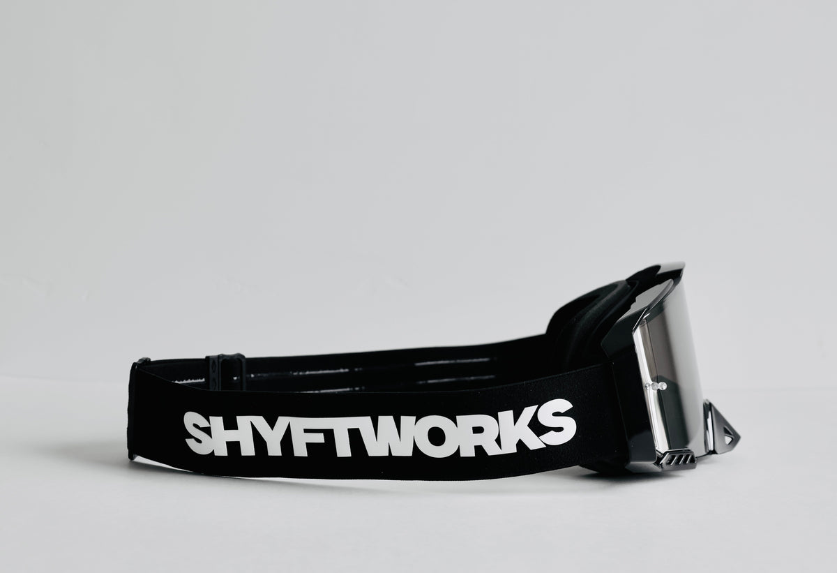 SHYFTWORKS Moto Goggles (blackout edition)
