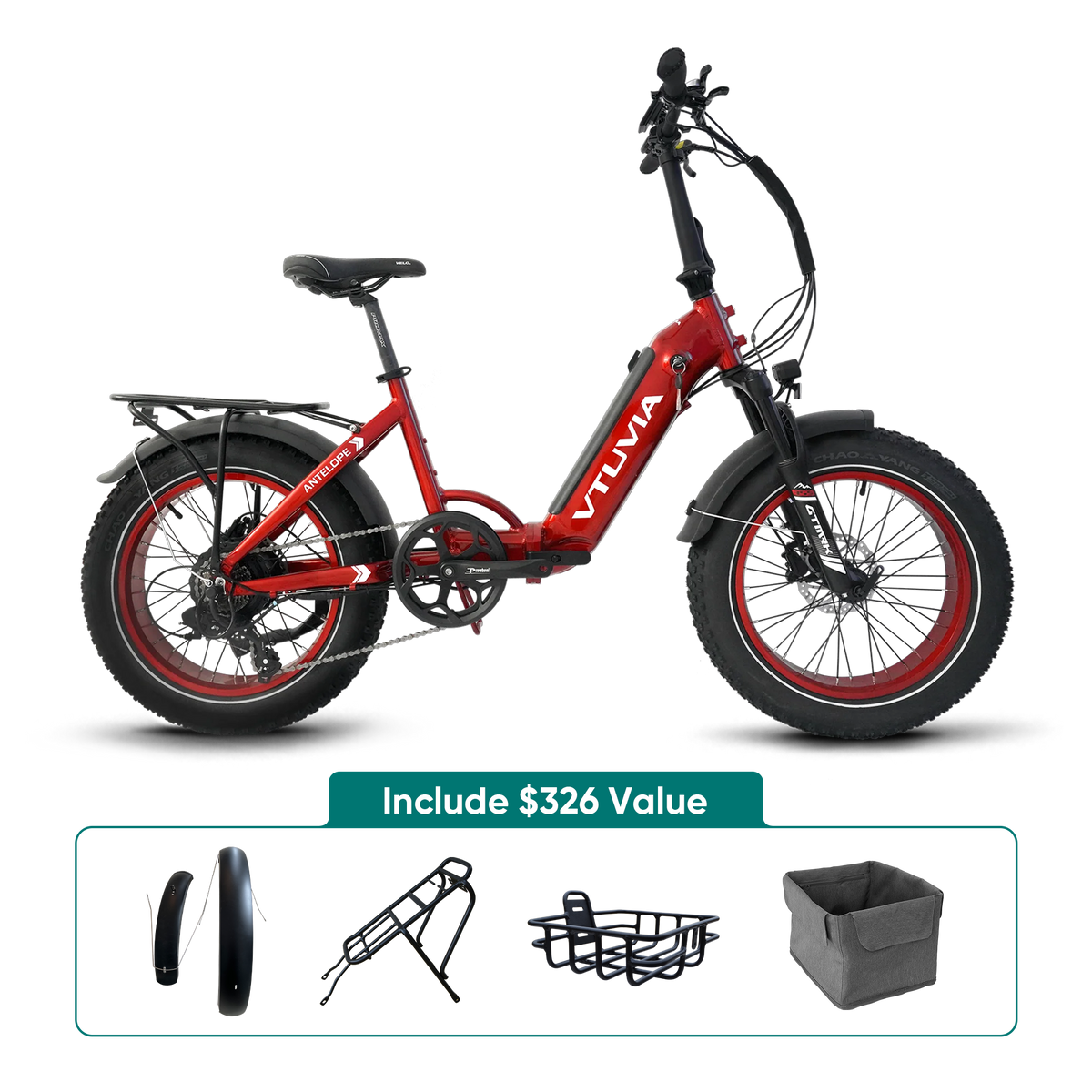 VTUVIA SX20 Folding Ebike