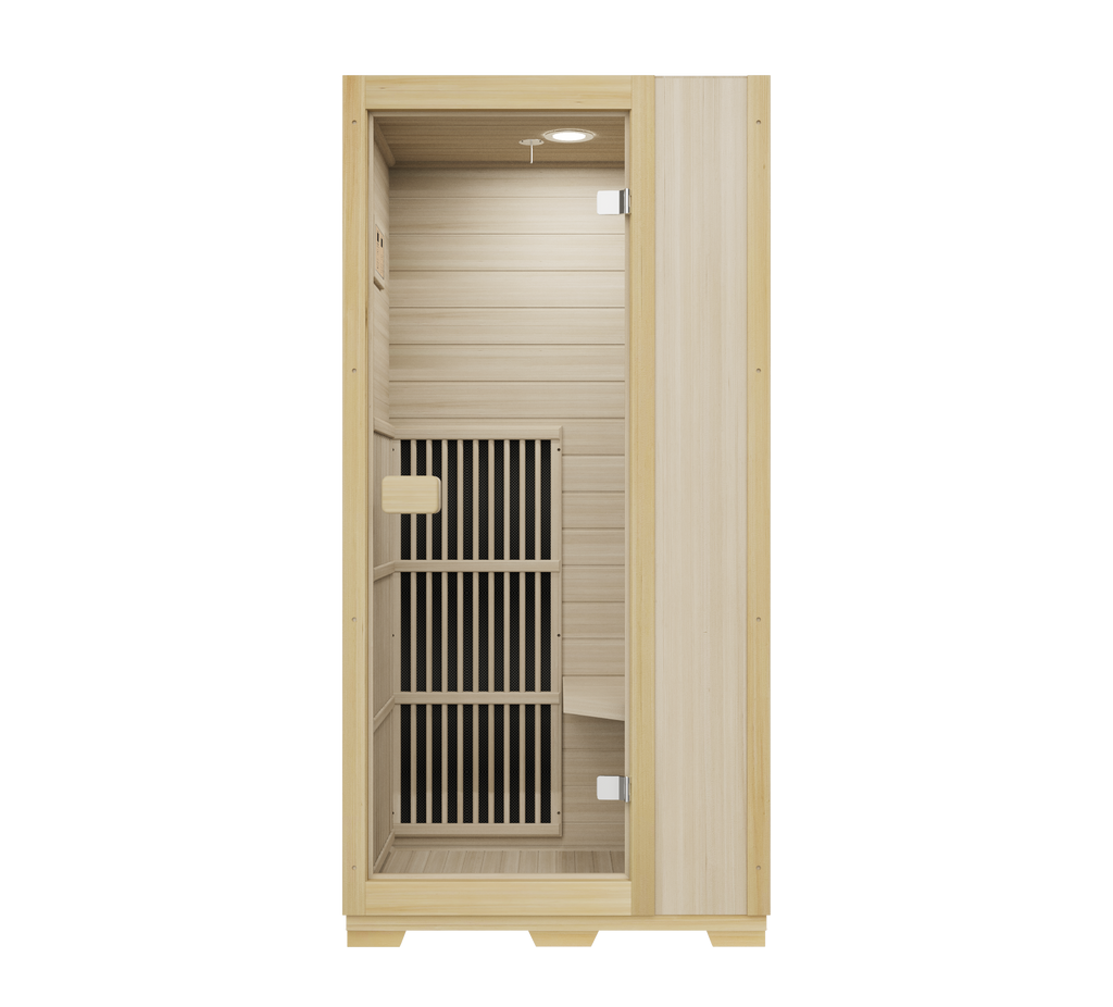 Blisspod | Vienna | Far Infrared Sauna | Canadian Hemlock Wood | Low EMF | 1 Person