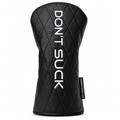 Don’t Suck™ Driver Headcover — Premium Black Diamond Quilted Fit (460cc)