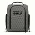Premium Golf Shoe Bag – Vented Synthetic Leather Shoe Storage